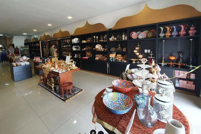 Dans la boutique arabe Kapadokya