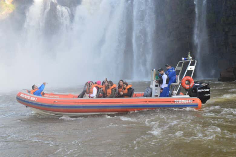 Nas Cataratas do Iguaçu