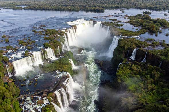 Giro in elicottero sulle Cascate dell'Iguazú