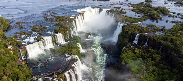 Passeio de helicóptero pelas Cataratas do Iguaçu