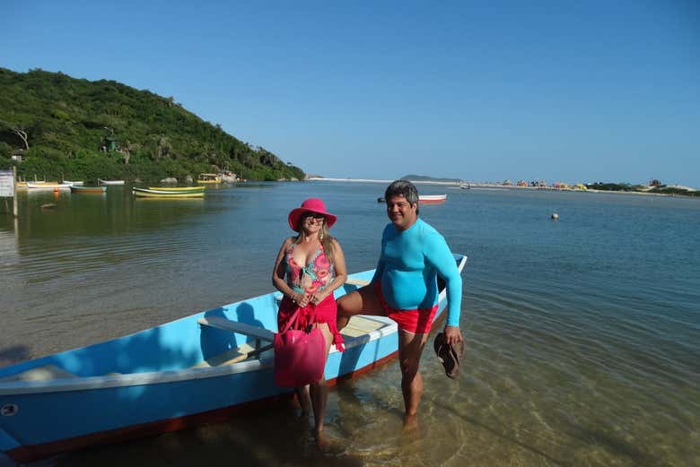 Chegando à Guarda do Embaú