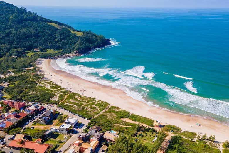 Visiting the most beautiful beaches of Santa Catarina