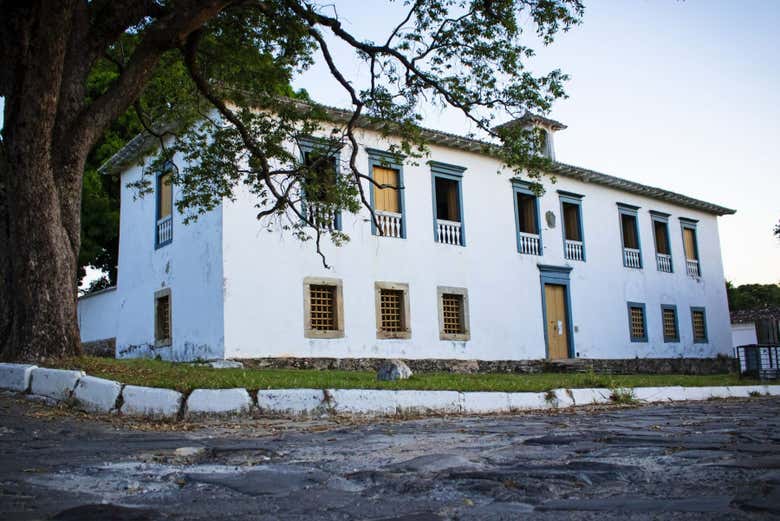 Edificios clásicos del tiempo de la colonia en Goiás