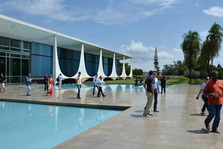 Un paseo por el Palacio Alvorada