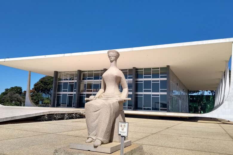 Podréis tomar fotos de postal de Brasilia