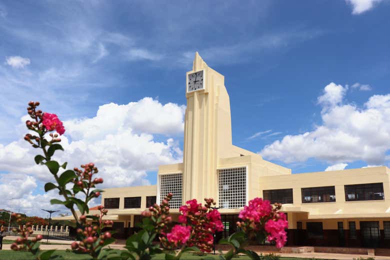 Disfrutando del tour panorámico por Goiânia