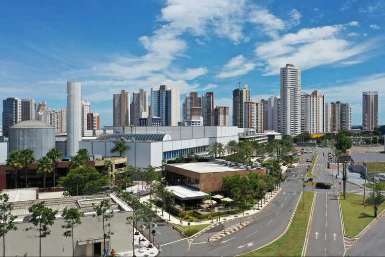 Panorámica de los rascacielos de Goiânia