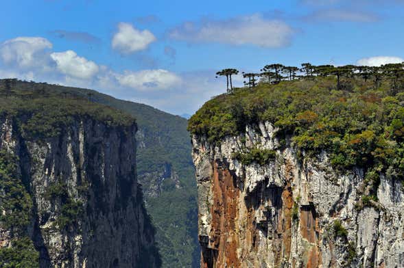 Excursão ao cânion do Itaimbezinho com piquenique