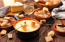 Fondue at the Joaquina Restaurant