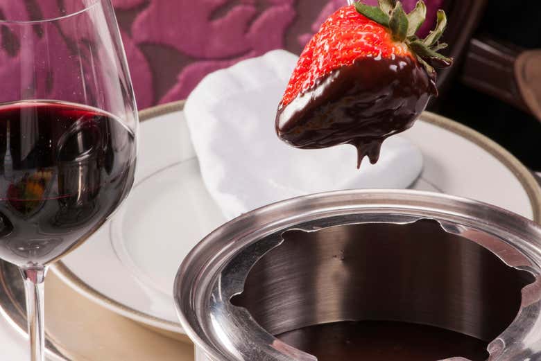 Fondue de chocolate
