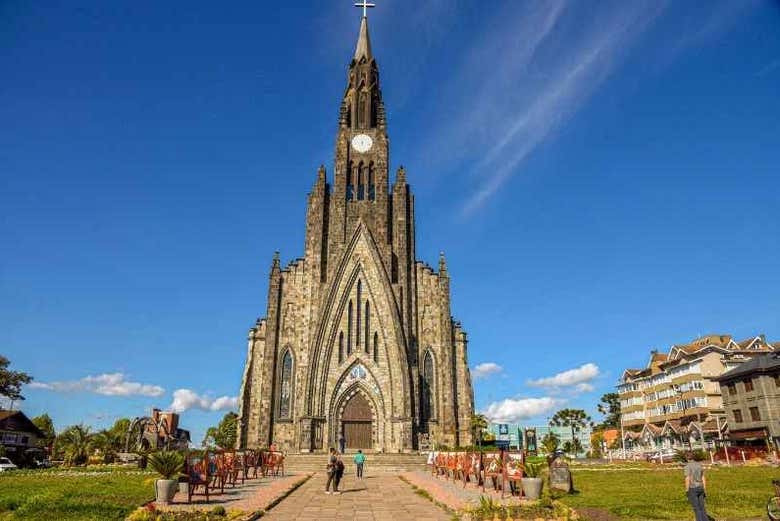 Também veremos a Catedral de Pedra!