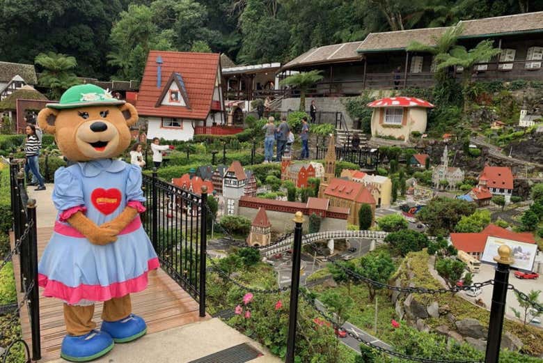 En el parque Mini Mundo