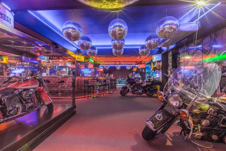 Motos Harley Davidson expostas na atração Dreams Motor Show