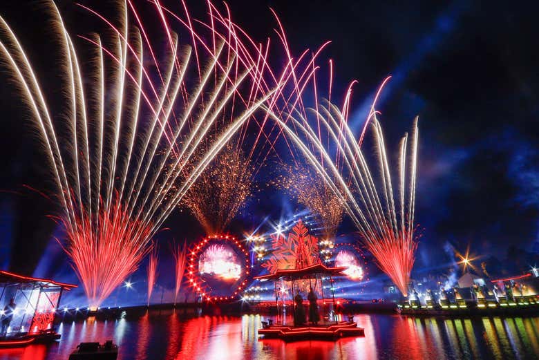 Veréis un show de fuegos artificiales