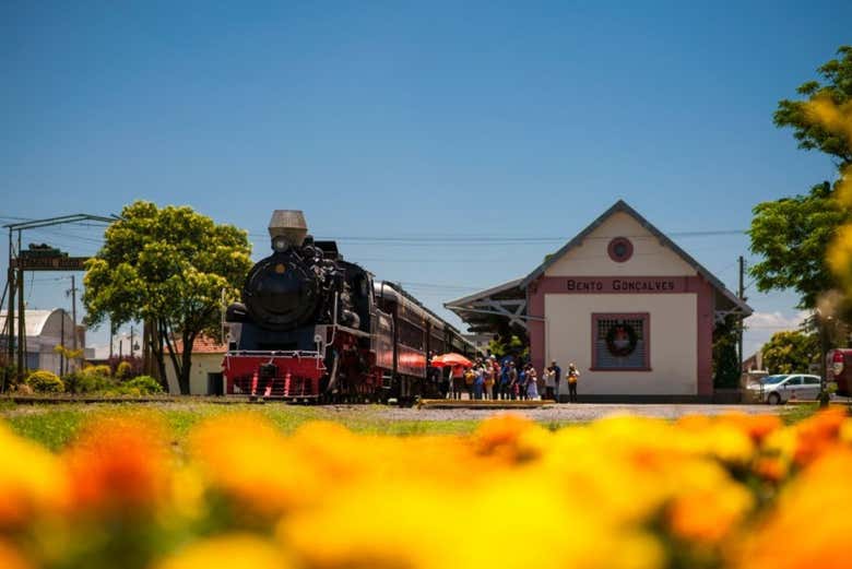 Estação do trem Maria Fumaça