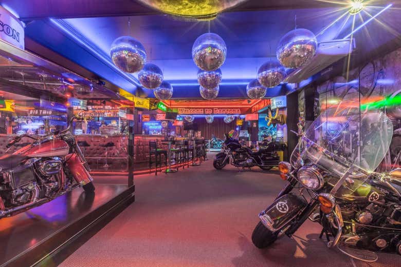 Motocicletas expuestas en el Motor Show
