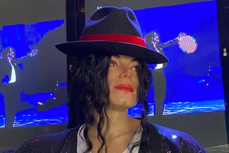 La réplica de Michael Jackson en el Museo de Cera