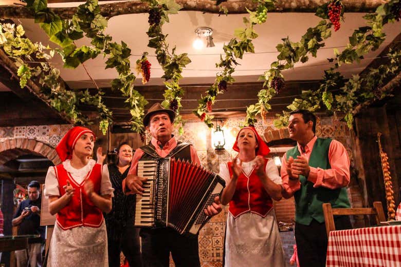 El espectáculo de música italiana