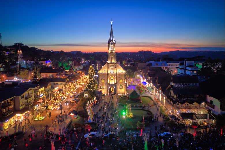 La magia de la Navidad en Gramado