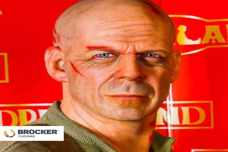 Entrada no Museu de Cera Dreamland, no Hollywood Dream Cars, no 