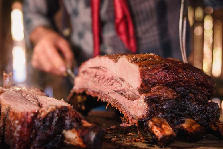 Deliciosas costelas no ponto