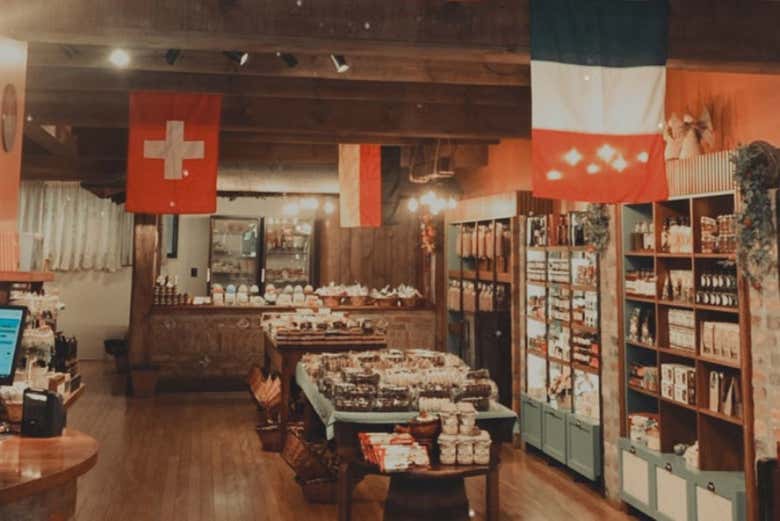 Uno de los rincones de la quesería