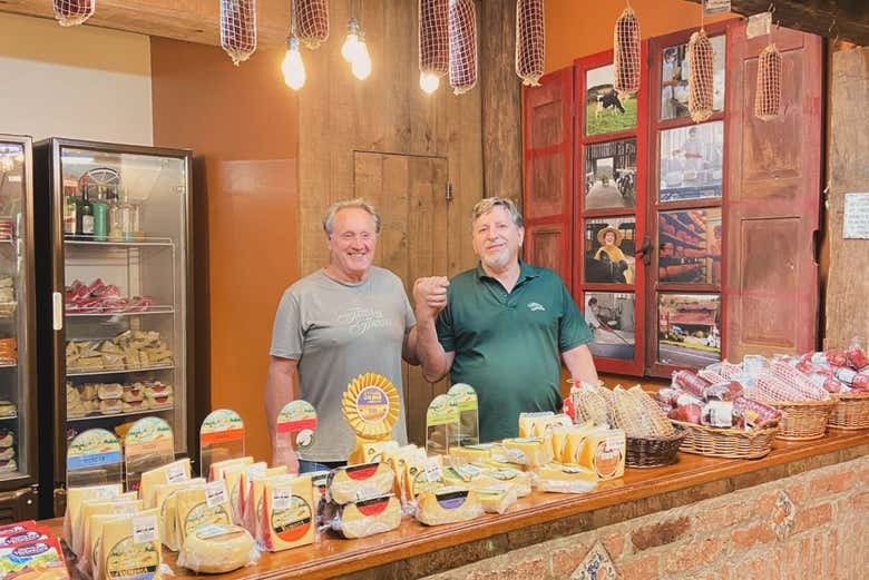 En la quesería Fetina de Formaio