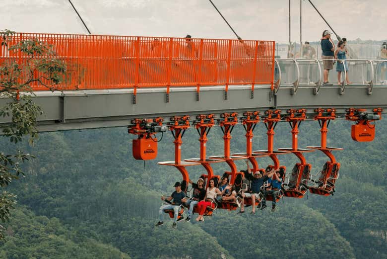 Dare to go on the Vale do Abusado attraction?