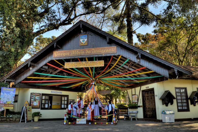 Entrada da Aldeia do Imigrante