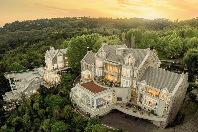 El hotel se encuentra en pleno Valle del Quilombo