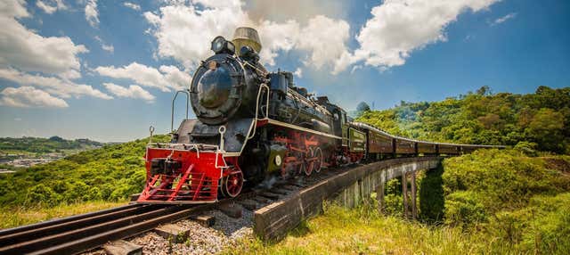 Trem Maria Fumaça + Visita à Vinícola Aurora