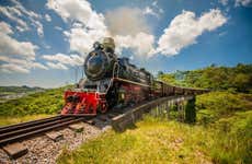 Train Maria Fumaça + Visite du domaine viticole Aurora
