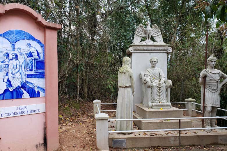 Durante a excursão