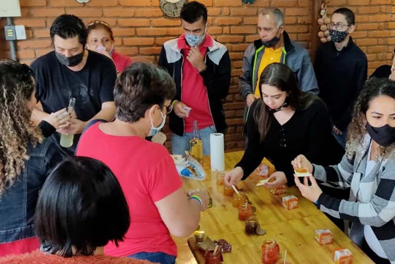 Degustação de geleias