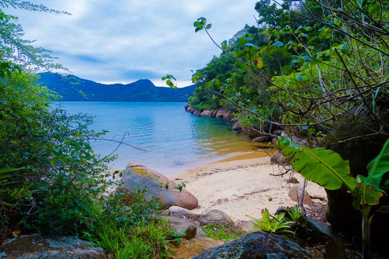 Praia em Paraty