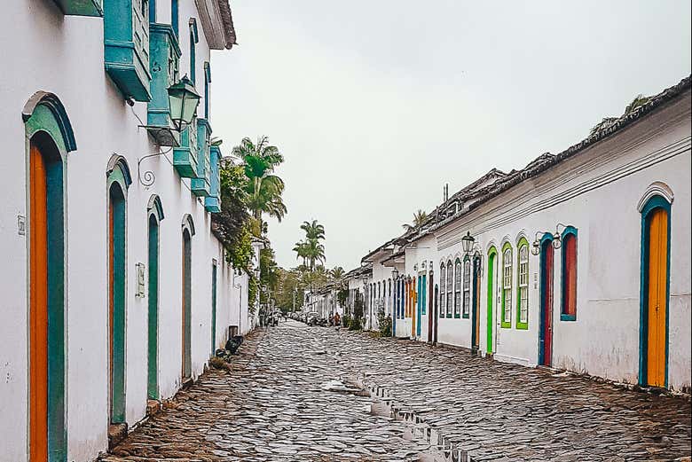 Ruas de pedra de Paraty