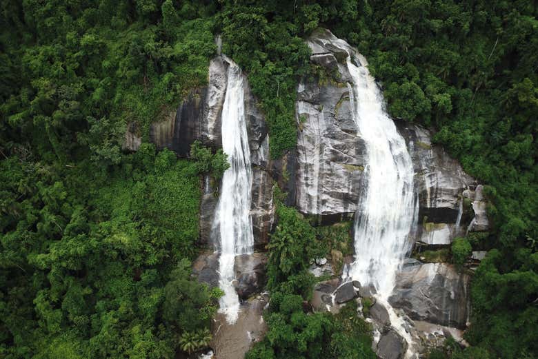 Waterfall in Ilhabela