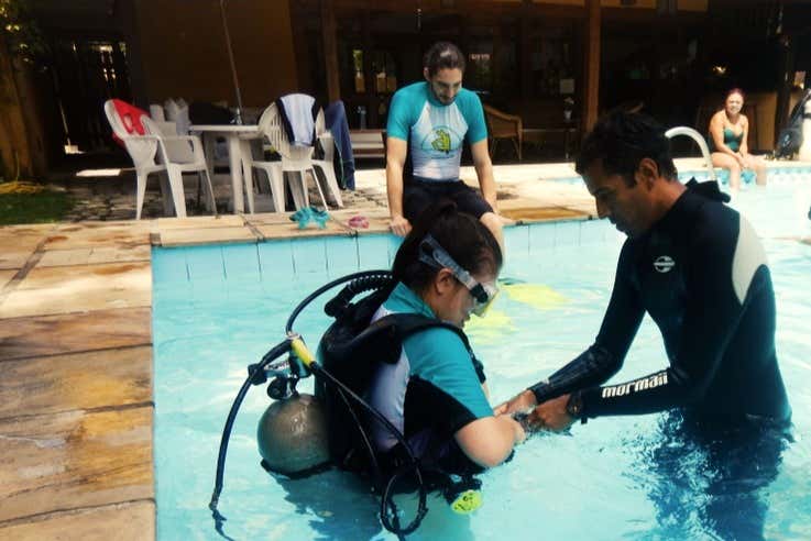 Curso NAUI Open Water em Ilhabela