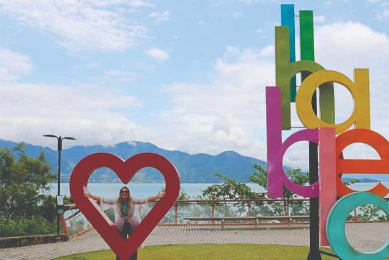 Letreiro de Ilhabela