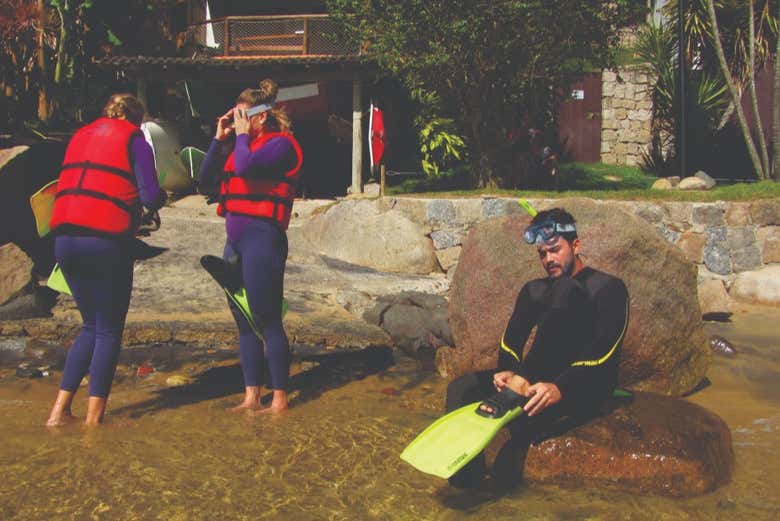 Ready for diving!