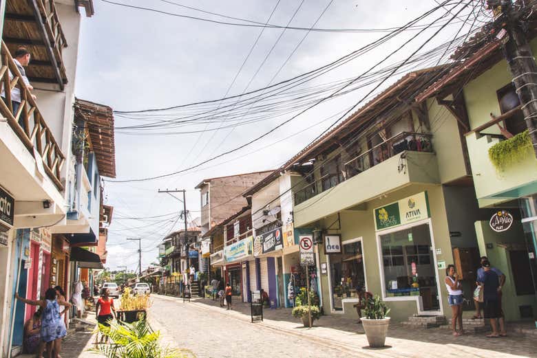 Rua da Pituba, em Itacaré