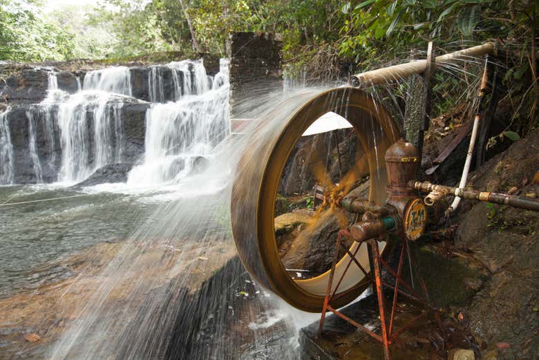 Take a dip in the refreshing water