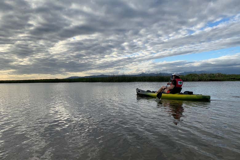Kayak por el río Tramandaí