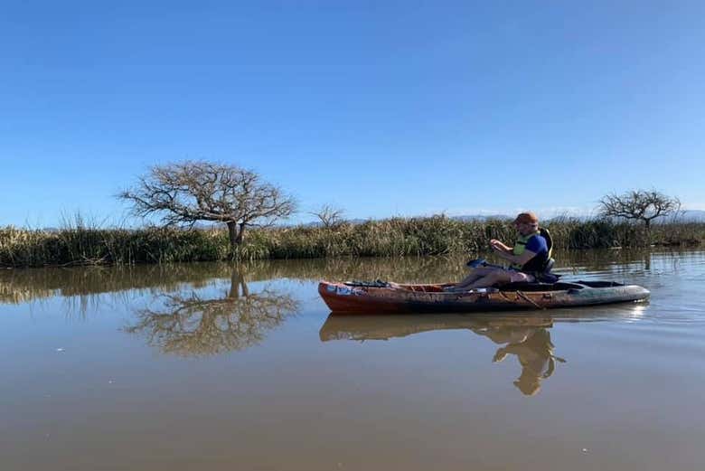 Paseo en kayak