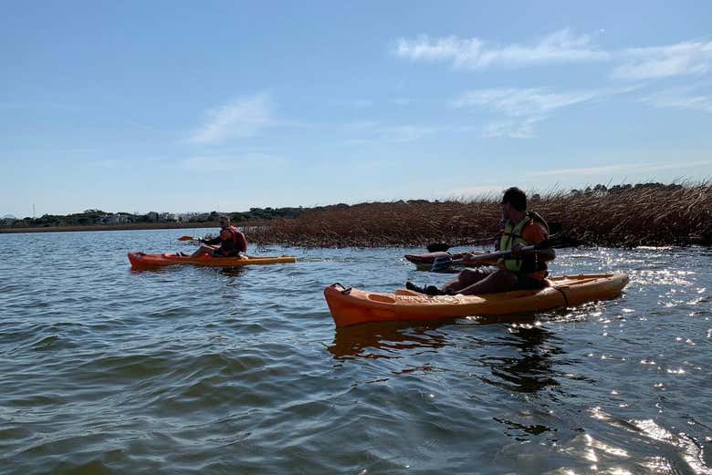 Kayak por el río Tramandaí