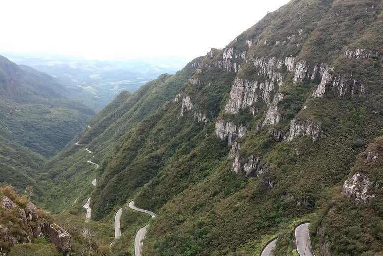 Recorriendo la Serra do Rio do Rastro