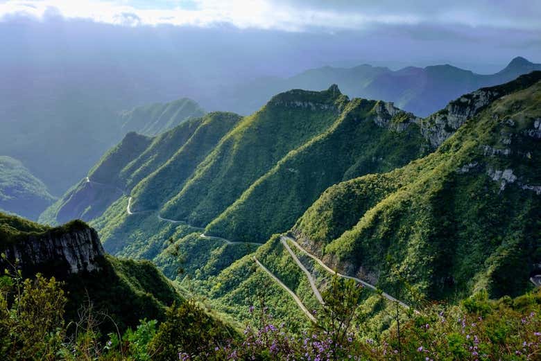 Paisagens da serra catarinense