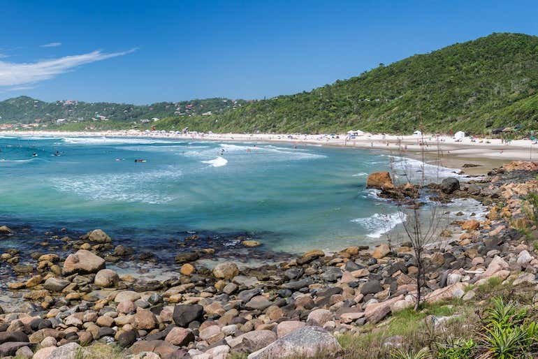 Praia do Rosa em Imbituba