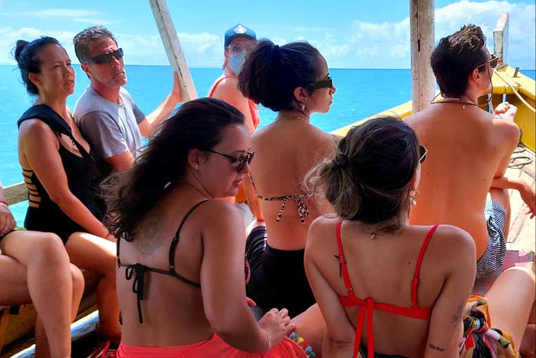 Passeio de barco na Ilha de Boipeba