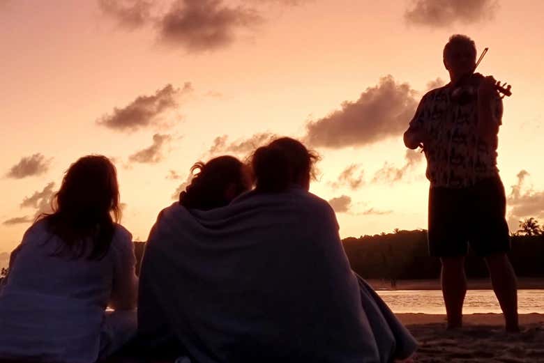 Música ao vivo nas primeiras horas da manhã